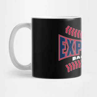 Express Baseball Logo Mug